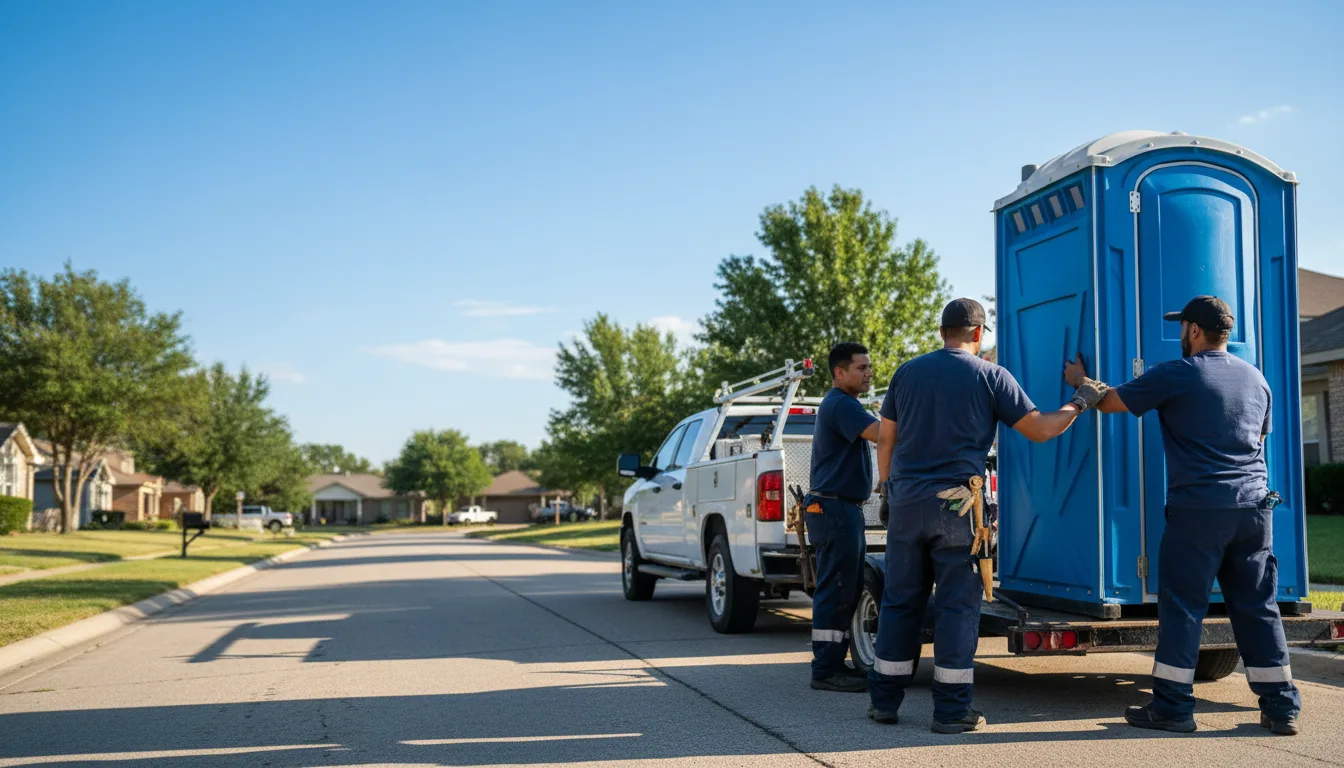 Portable Toilet Rental in El Paso, AR near me